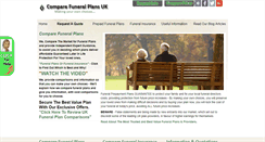Desktop Screenshot of comparefuneralplansuk.co.uk
